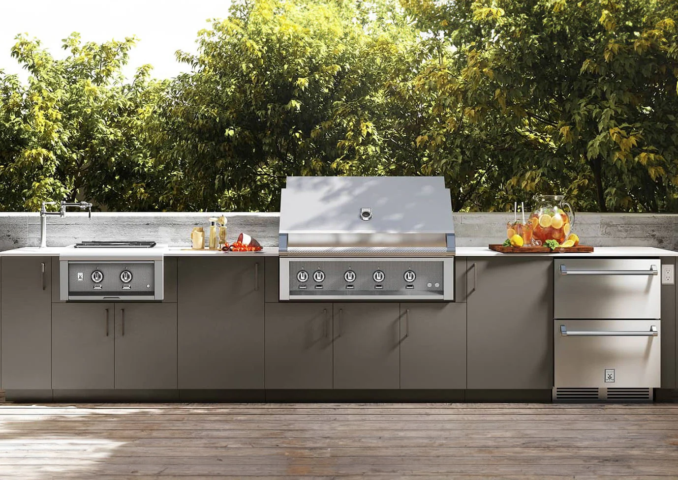 Custom Outdoor Cabinets